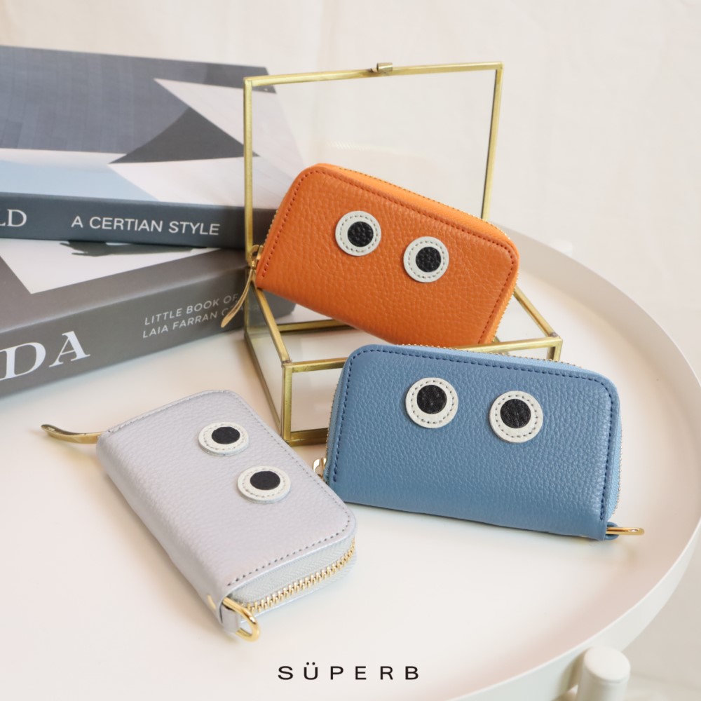【4連お目目キーケース/全22色】スマートキーケース/思わず誰かに見せたくなるモンスターキーケース/コンパクト/車/家鍵