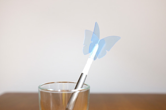 リバティフライト バタフライ ブルー マイダーツ用 フライト