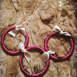 Ring ribbon ネックレス 2枚目の画像