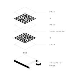 maze ornament kit / 迷路オーナメントキット 7枚目の画像