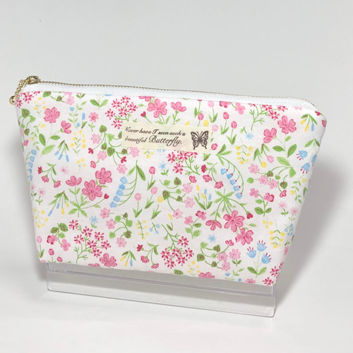 花柄ポーチ ポーチ SUMISUMI48 通販 11569515｜Creema(クリーマ)