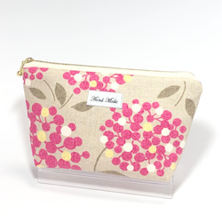 花柄　ポーチ Pochi Pouch ポーチ Pouch/「2サイズ展開」花柄 キルティング