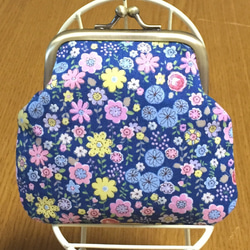 花柄がま口財布 1枚目の画像