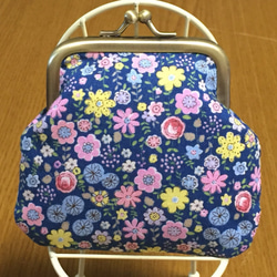 花柄がま口財布 2枚目の画像