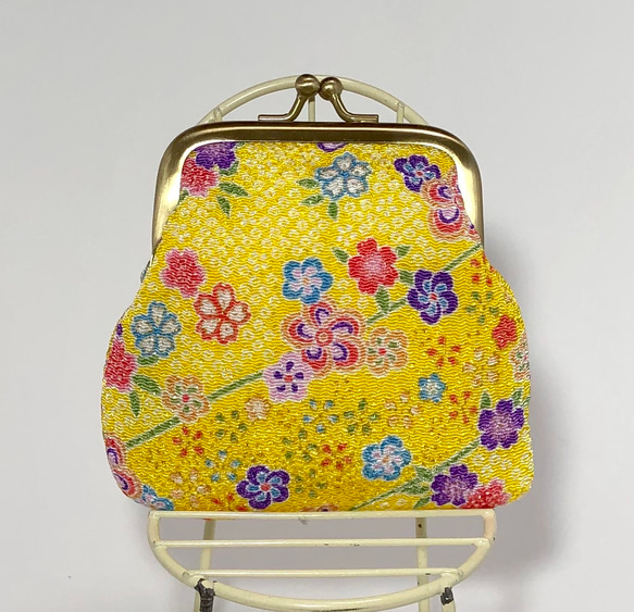 ほぼ新品♡コーチ♡花柄♡がま口財布 COACH コーチ 財布 サイフ 新品 フローラル 花柄 二つ折りがま口