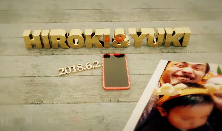 【高品質】オープニングムービー♡おふたりらしさを開宴演出♪ウェディングムービー