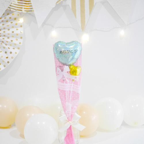 mi♡　バルーンブーケ　卒業ブーケ Amazon｜バルーンブーケ 卒業祝い お菓子ブーケ 花束 卒業式 花