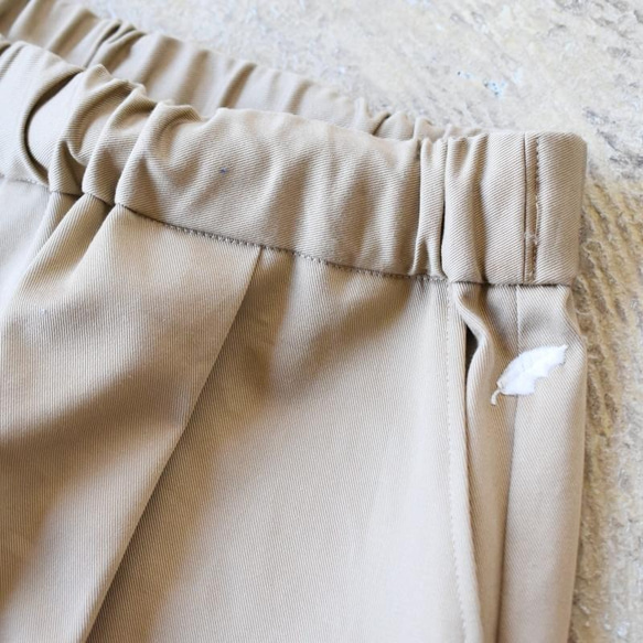 復古斜紋寬褲[SOPT090-2] 第8張的照片