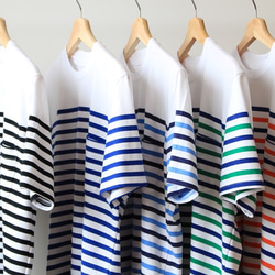 【メンズ】border short-sleeve shirts〔SOT15〕 3枚目の画像