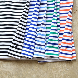 【メンズ】border short-sleeve shirts〔SOT15〕 8枚目の画像