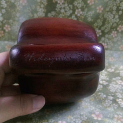 [木城工坊]原木木作杯碗 北歐 -天然生漆款 (檜木) 第4張的照片
