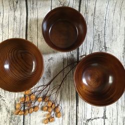 [木城工坊]原木木作碗-天然生漆款-大 (食器/器皿/餐具/碗) 第3張的照片