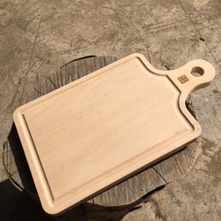 [木城工坊] 原木木作 廚房砧板 / 切板/ 托盤 (櫸木款) 第3張的照片