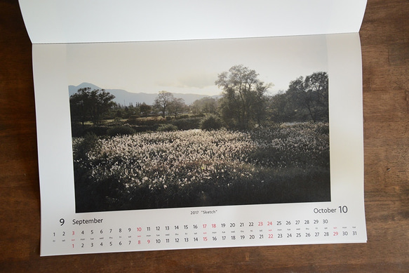 2017 Calendar "Sketch" / Photograph of Leica and Nikon 5枚目の画像