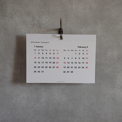 2018 Calendar “Coexistence” A4 3枚目の画像