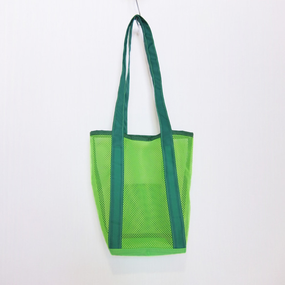 環保袋子袋網袋（綠色） 第2張的照片