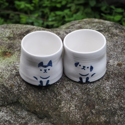 【旺財來福】-茶酒杯-150ml 青花瓷 第5張的照片