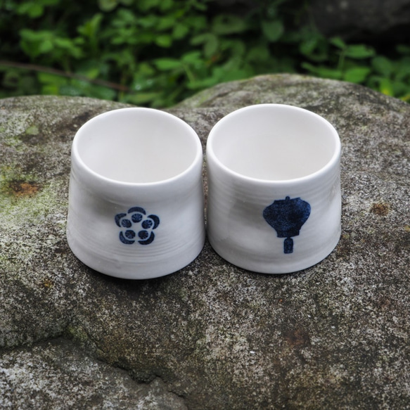【旺財來福】-茶酒杯-150ml 青花瓷 第6張的照片