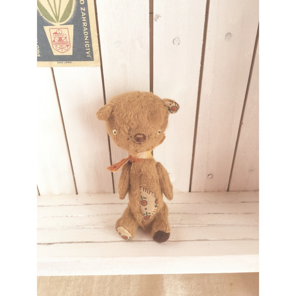 yofugetu ぬいぐるみ 8cmくまさん ぬいぐるみ yofugetu 通販 3738098｜Creema(クリーマ)