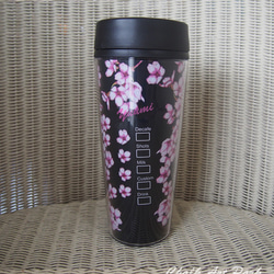 【イニシャル&名前】タンブラー_桜（和シリーズ）500mL　※2個セット商品です。 1枚目の画像