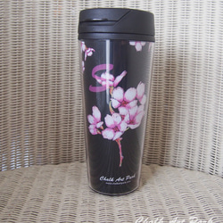 【イニシャル&名前】タンブラー_桜（和シリーズ）500mL　※2個セット商品です。 2枚目の画像