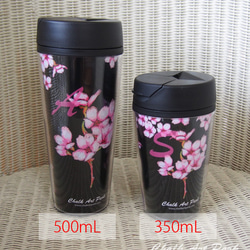 【イニシャル&名前】タンブラー_ドーナツ500mL　※2個セット商品です。 5枚目の画像