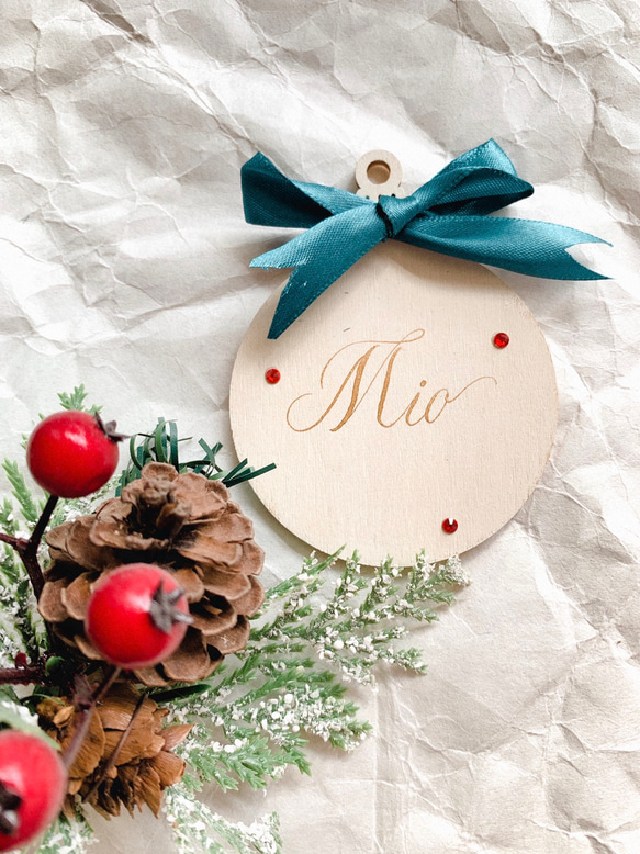 クリスマスオーナメント席札 5枚 その他オーダーメイド a_uink 通販