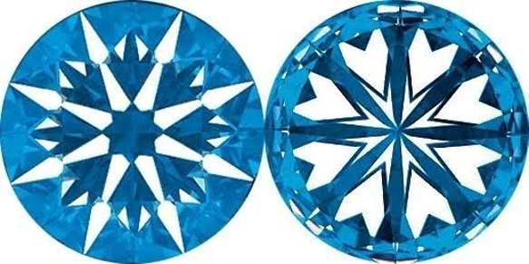 【Dカラー】一粒ダイヤモンドネックレス 0.5ct プラチナ D VVS1 3excellent h&c 2枚目の画像