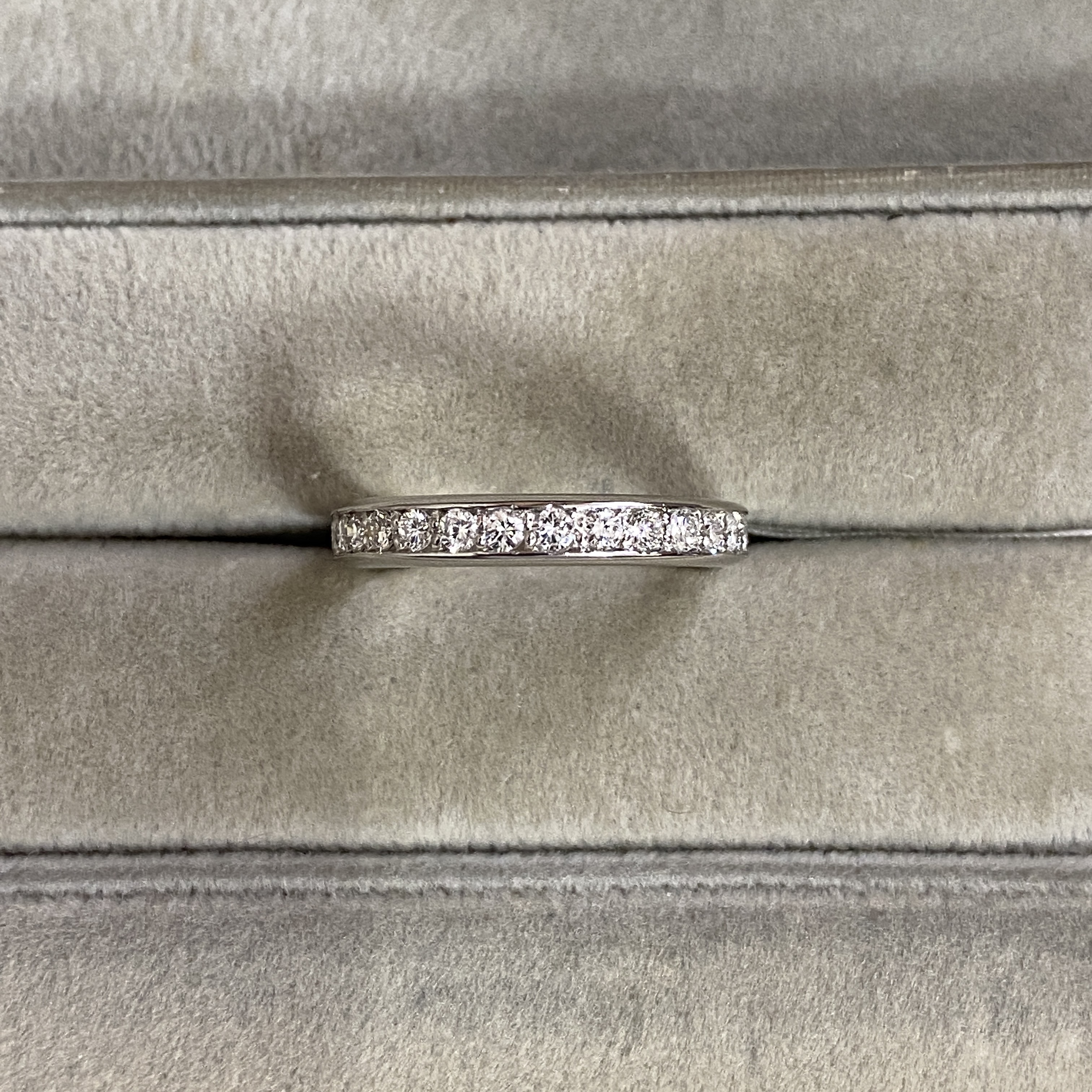 【受注生産】プラチナ ダイヤリング 1ct pt900（プラチナ900）フルエタニティ