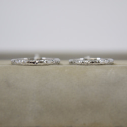 【結婚指輪】シンプルなデザインのペアリング☆プラチナ 地金 リング☆マリッジリング 5枚目の画像