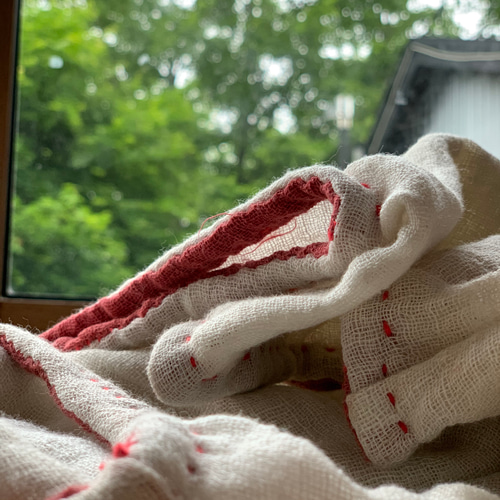 シンプルという個性 蚊帳 リメイク 四角い服シリーズ ベスト その他
