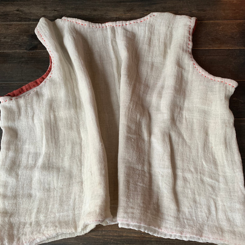 シンプルという個性 蚊帳 リメイク 四角い服シリーズ ベスト その他  