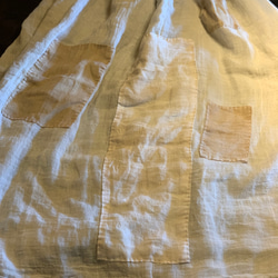 蚊帳から　ギャザー　ロング　スカート  ギャザースカート  ロングスカート 2枚目の画像