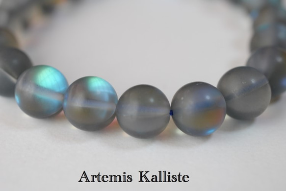 Artemis Kalliste メンズブレスレット　“ブラックナイト” 1枚目の画像