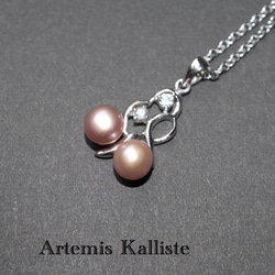 最終値引き　Artemis Kalliste 天然パールネックレス　 1枚目の画像