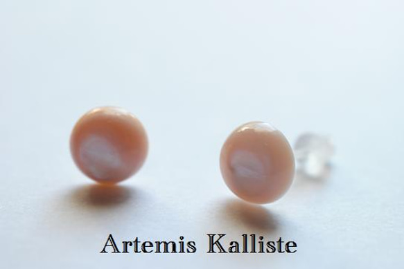 Artemis Kalliste　樹脂ピアス　“人魚” 2枚目の画像