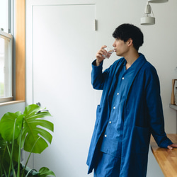Pajama Shirt / Indigo 2枚目の画像