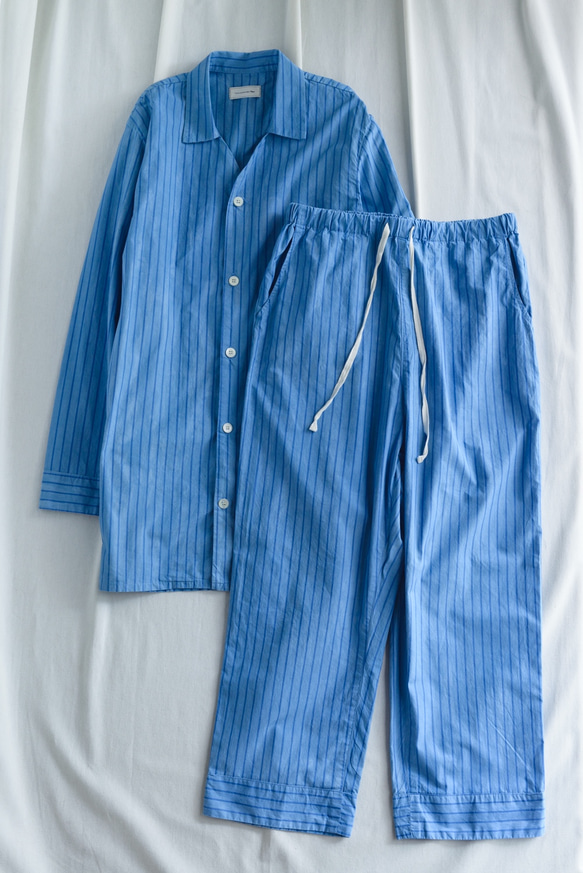 Pajama Shirt / Stripe 2枚目の画像