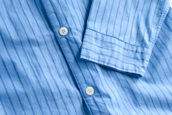 Pajama Shirt / Stripe 6枚目の画像