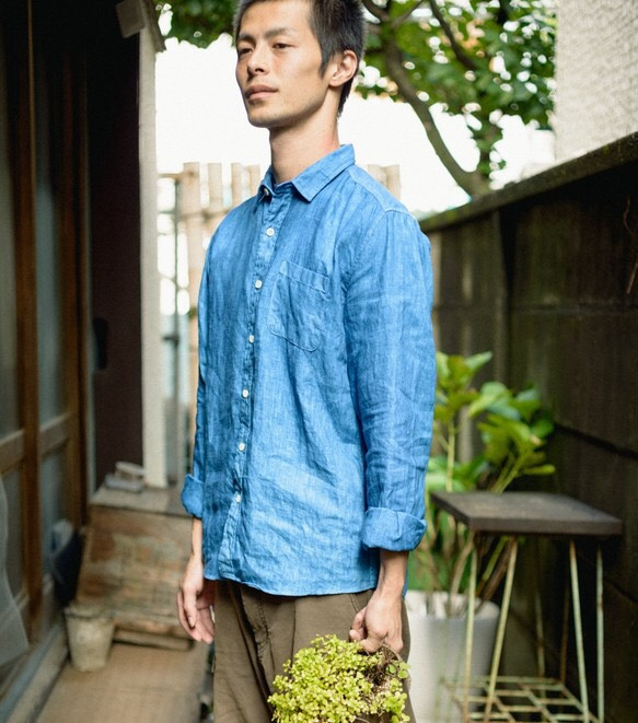 Linen Shirt 3枚目の画像