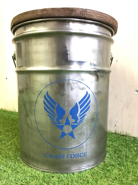 US AIR FORCEペール缶スツール ペール缶スツール U.S.AIR FORCE 椅子（チェアー）・スツール 雑貨屋