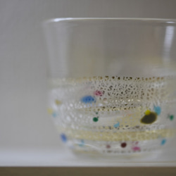 銀の渦　冷茶碗（グラス） 1枚目の画像
