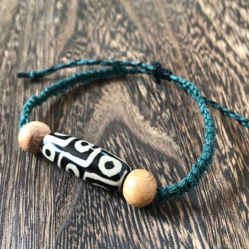 希少石/最強品質】ヴァジュラ・薬師天珠・屋久杉…他 天然石ブレスレット