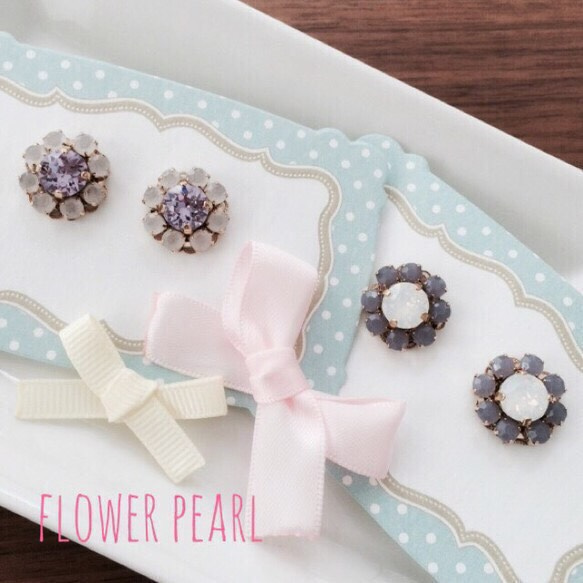 flower pearl♡lavender 2枚目の画像