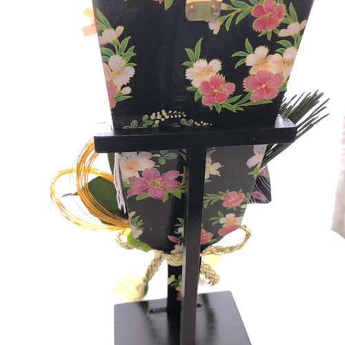 2way 羽子板 プリザーブドフラワーアレンジ 壁掛け・スタンド