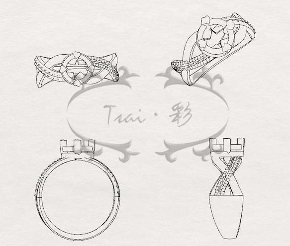 客製化訂製飾品 項鍊 戒指 手環 第4張的照片