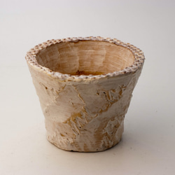 陶器製（3号ポット相当）多肉植物の欲しがる植木鉢 OPM-4181 1枚目の画像