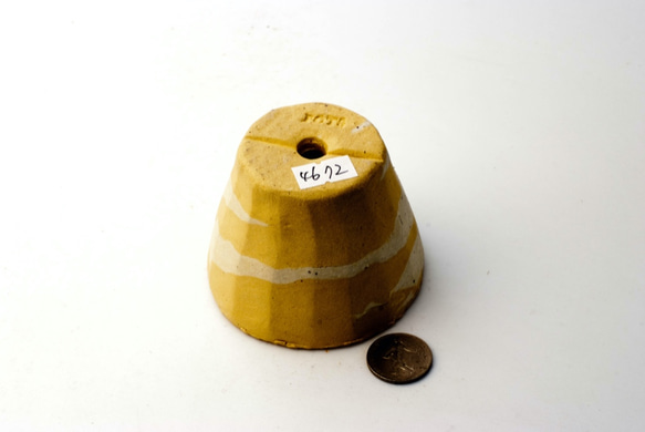 陶器製（２号ポット相当）　植木鉢　 AASc-ミカゲ-4672 3枚目の画像