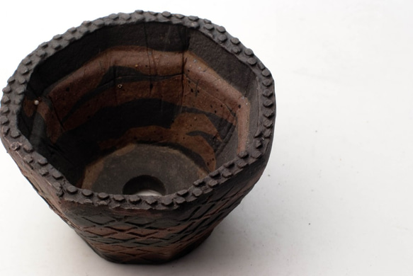 陶器製（2.5号ポット相当） HCMc-ミカゲ-4999 2枚目の画像