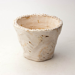 陶器製（3号ポット相当）多肉植物の欲しがる植木鉢 OPM-6289 1枚目の画像